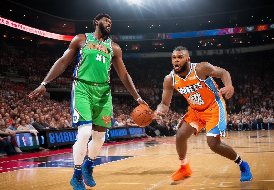 2019年NBA 76人与掘金巅峰对决:恩比德约基奇火花对决回顾